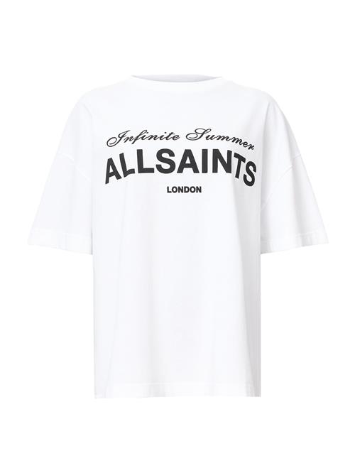 AllSaints Oversized bluse 'AVRI'  sort / hvid