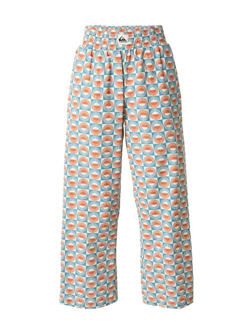 QUIKSILVER Bukser 'HONOLULU'  creme / dueblå / orange