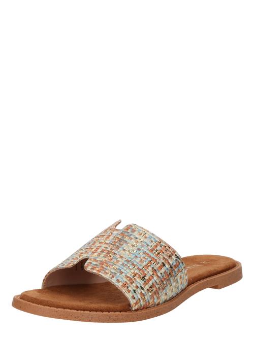 bugatti Pantoletter  beige / blå / guld / mint