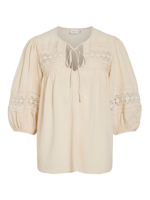 VILA Bluse 'SILJE'  ecru