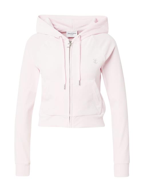 Juicy Couture Sweatjakke 'MADISON'  lyserød / sølv