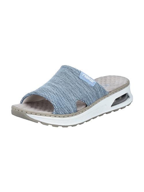 Rieker Pantoletter  blue denim