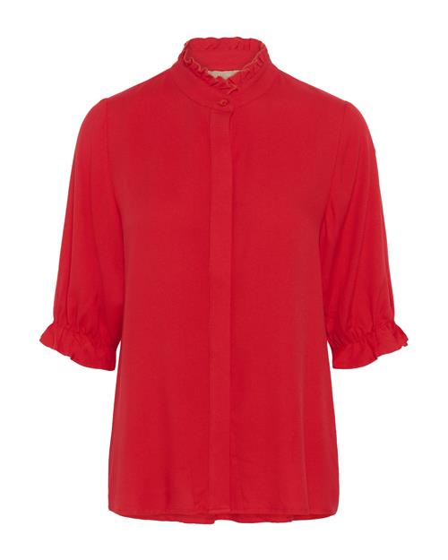 CULTURE Bluse 'CUAmelia Carly'  neonrød