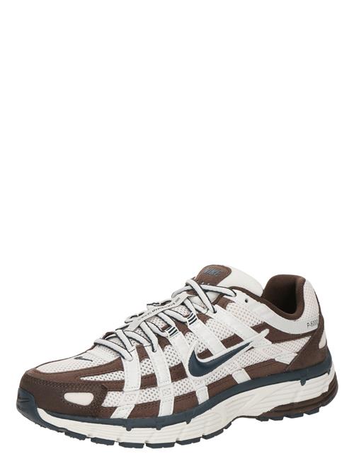 Nike Sportswear Sneaker low 'P-6000'  navy / brun / hvid