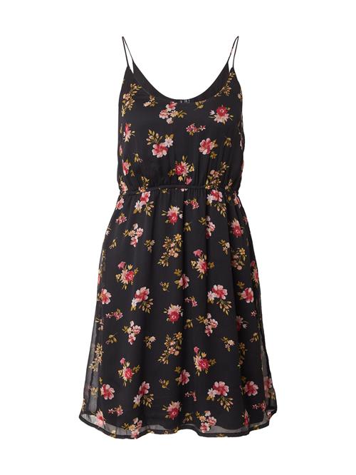 VERO MODA Kjole 'VMSMILLA'  oliven / gammelrosa / mørkerød / sort
