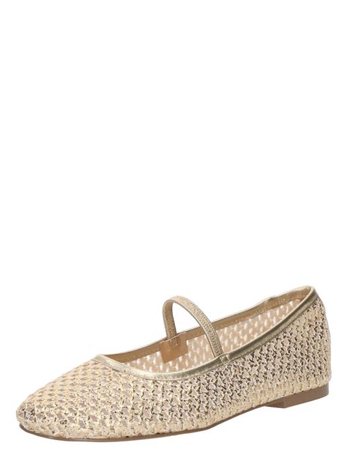 STEVE MADDEN Ballerinasko med rem 'Majorca'  guld