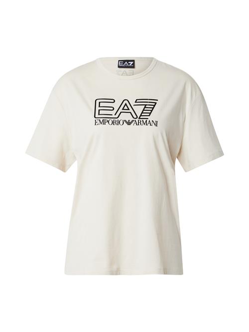 EA7 Emporio Armani Shirts 'TRAIN VISIBILITY'  creme / sort