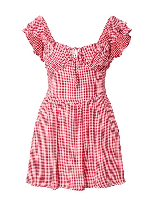 HOLLISTER Sommerkjole  rød / hvid
