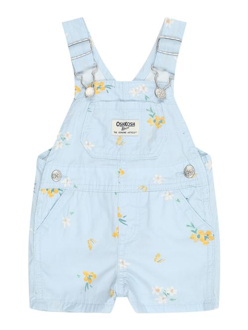 OshKosh Overalls  lyseblå / gul / hvid