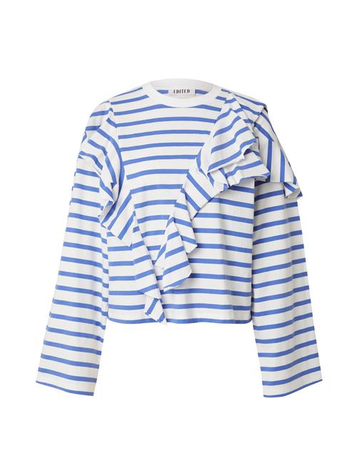 EDITED Shirts 'Oda'  blå / hvid