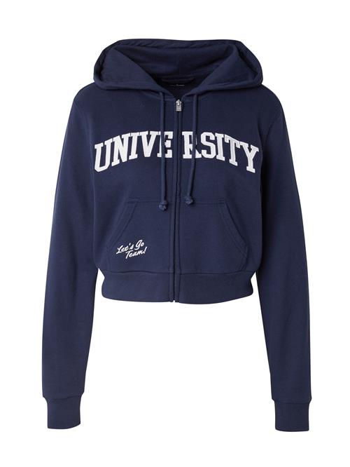 HOLLISTER Sweatjakke  navy / offwhite