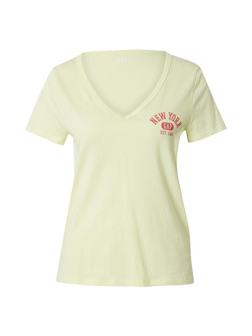 GAP Shirts  pastelgul / rød