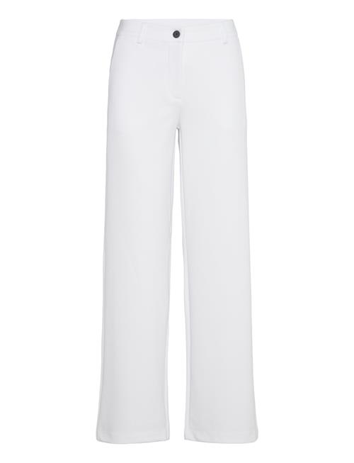 Pants From Freequent In A Soft Material. The Pants Have A Simple Silhouette With FREE/QUENT White