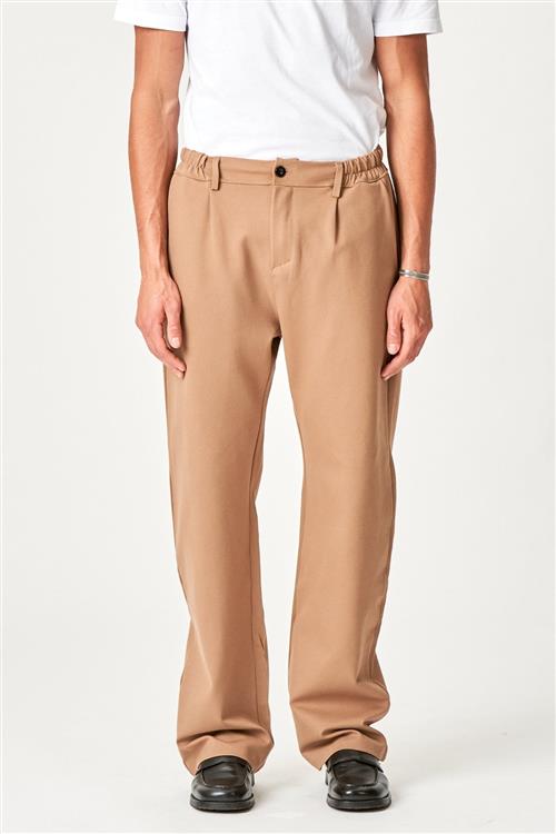 Performance Pants Loose - Khaki - S/32 - Bukser med stretch - TeeShoppen