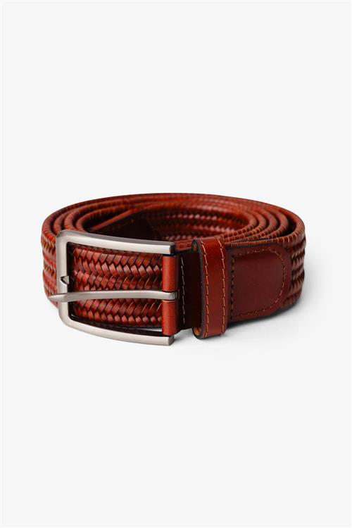 Cali Læderbælt - Brun - 115-cm - TeeShoppen