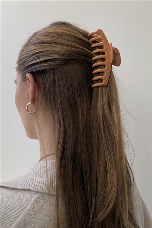 Claw Clip - Orange - One-Size - TeeShoppen