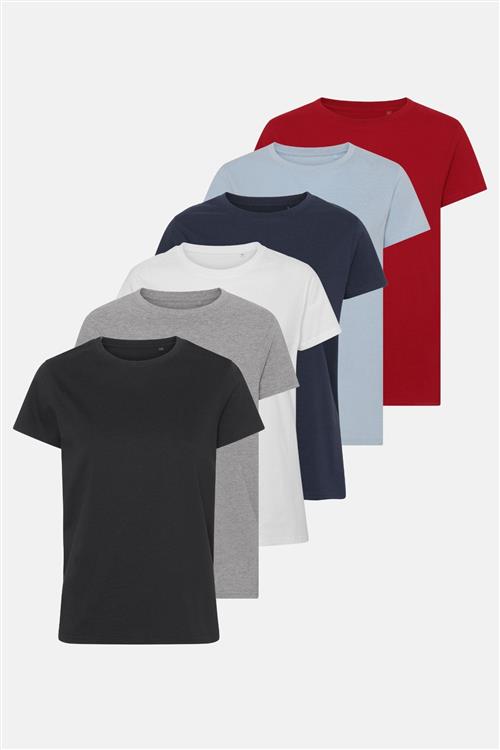 Basic T-shirts - Pakketilbud - Dame - Slim fit - Default Title - TeeShoppen