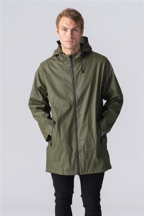 Sitka Regnjakke - Army - 2XL - Roly