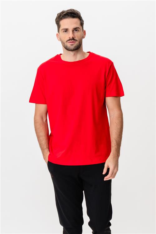Basic Joy T-shirt - Rød - L - TeeShoppen