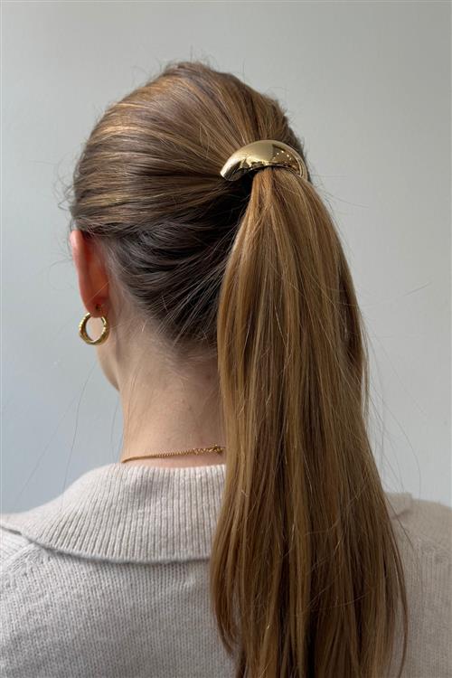 Hårelastik - Guld - One-Size - TeeShoppen