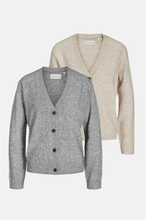 2 stk. Strikket Cardigan - Pakketilbud - Default Title - TeeShoppen