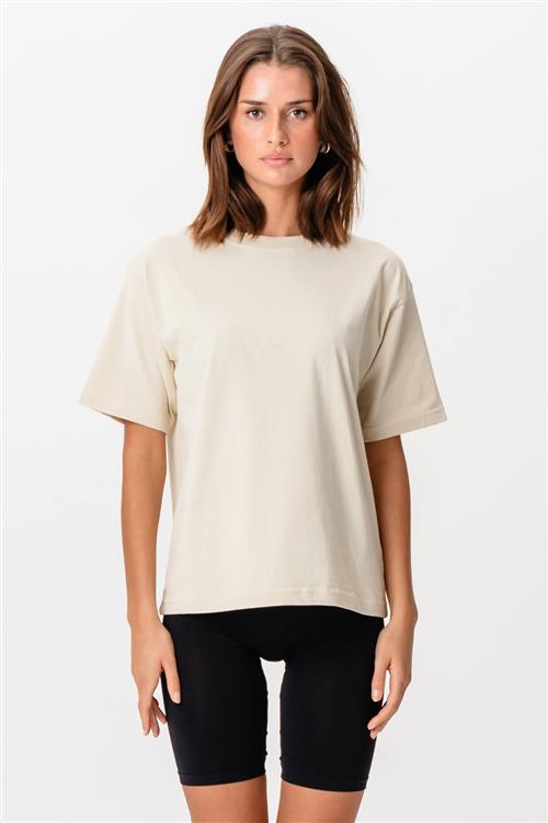 Boxfit T-shirt - Beige - L - TeeShoppen