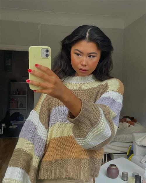 Auiava chunky knit - S/M - May