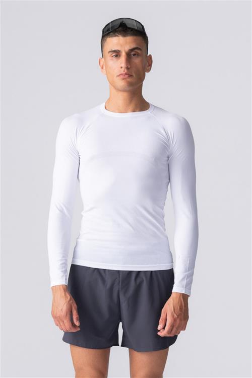 Prime Langærmet T-shirt - Hvid - XL/XXL - Roly