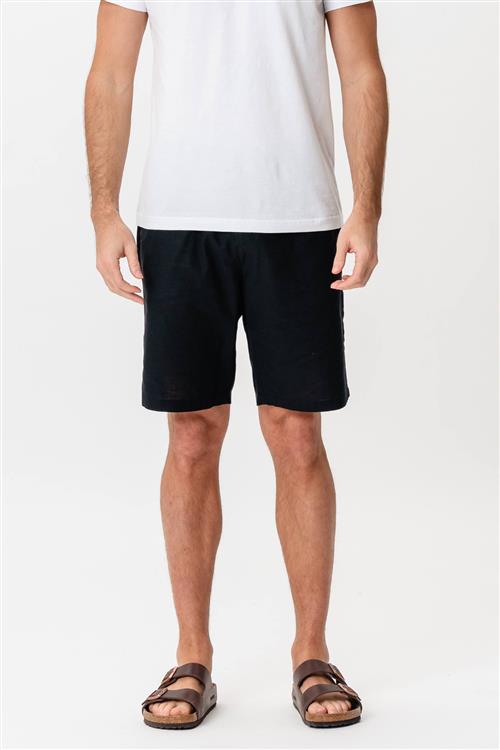 Hørshorts - Sort - L - TeeShoppen