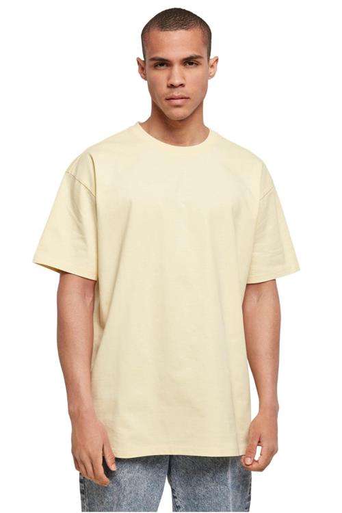 Heavy Oversized T-shirt - Blød Gul - 4XL - TeeShoppen