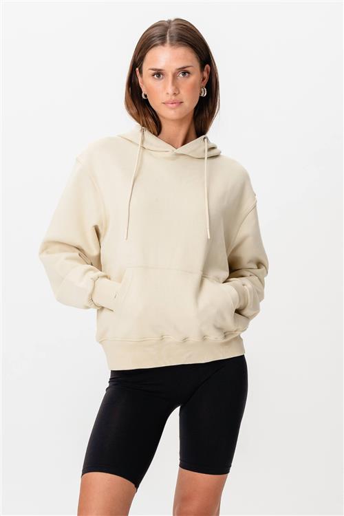 Heavy Hoodie - Beige - 2XL - TeeShoppen