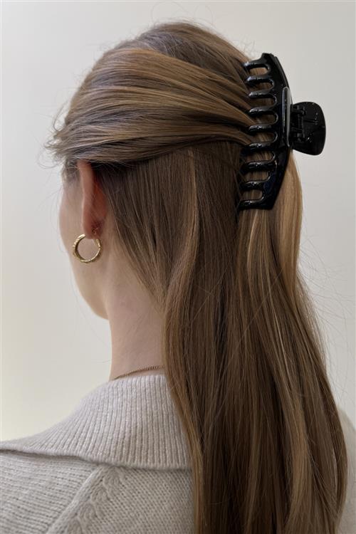 Olivia Hårklemme - Sort - One-Size - TeeShoppen