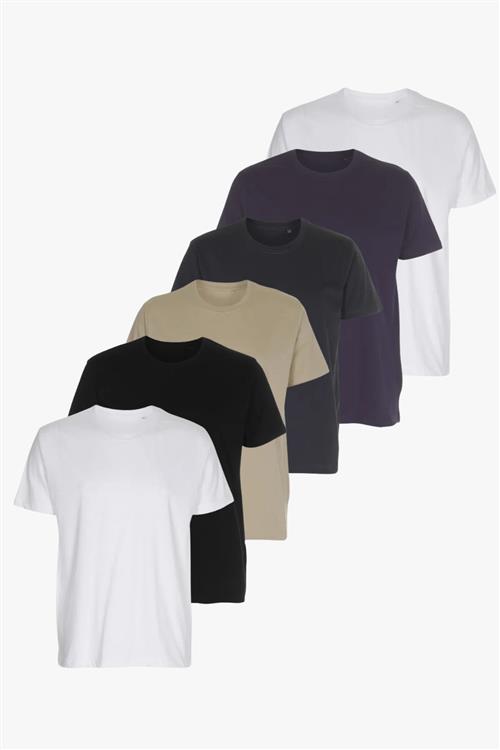 Regular T-Shirt (Herre) - Pakketilbud (6 stk) - Regular fit - Default Title - TeeShoppen