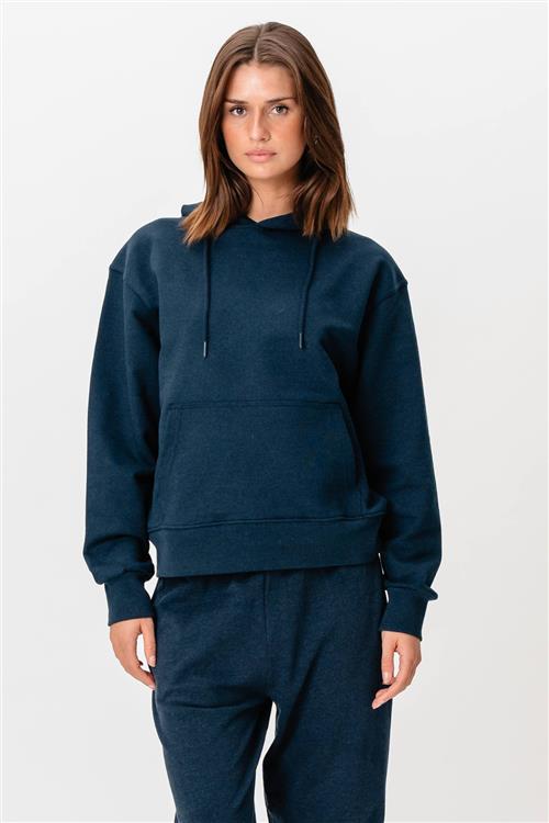 Heavy Hoodie - Heather Navy - M - TeeShoppen