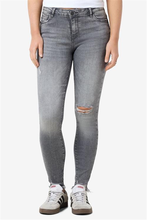 Kimmy Skinny Jeans - Medium Grå Denim - 32/32 - Noisy May