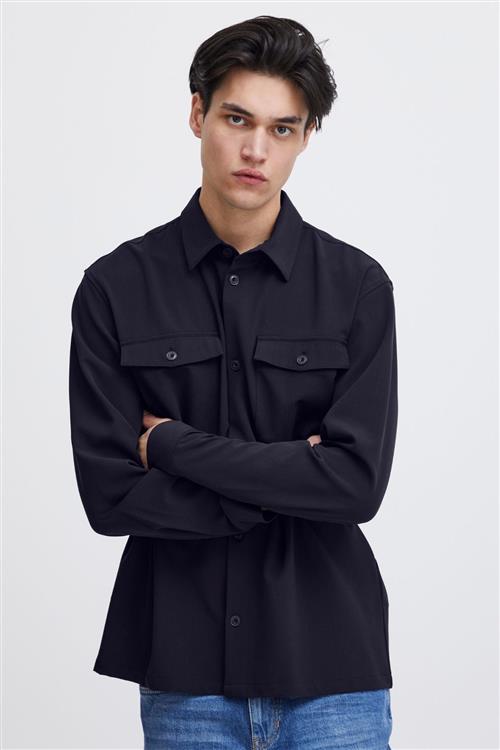 Chris Overshirt - Dark Navy - M - TeeShoppen