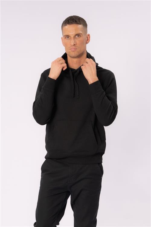 Se Essential Hoodie - Sort - 2XL - TeeShoppen ved Teeshoppen