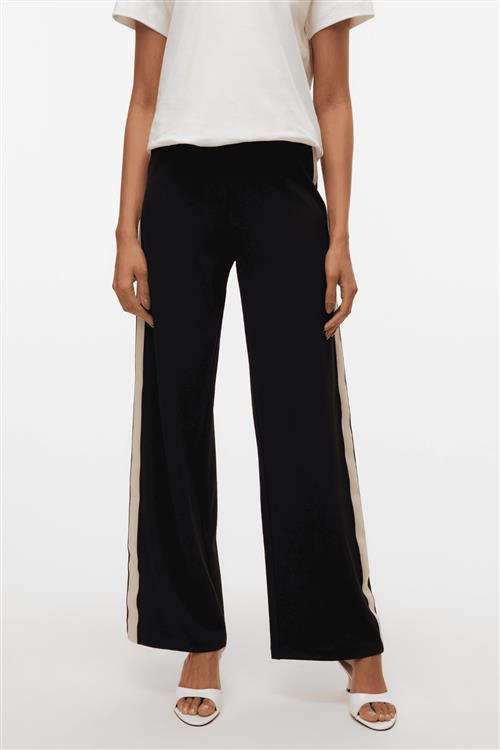 Berlin MW Wide Panel Pant - Sort - XL/32 - Vero Moda