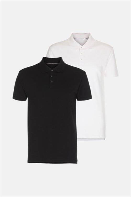 Se 2 stk. Muscle Polo - Pakketilbud - Herre - Default Title - TeeShoppen ved Teeshoppen
