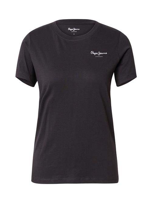 Pepe Jeans Shirts 'TOM'  sort / hvid