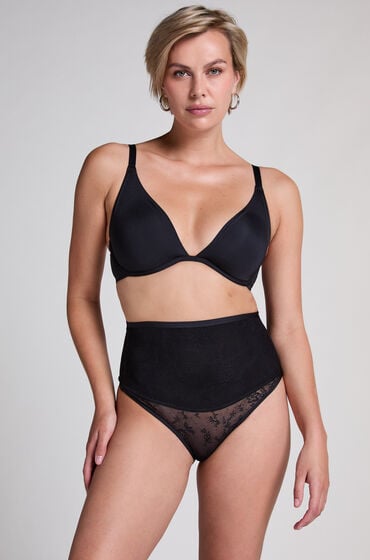 Se Hunkemöller Shaping Blonde g-streng sort ved Hunkemøller