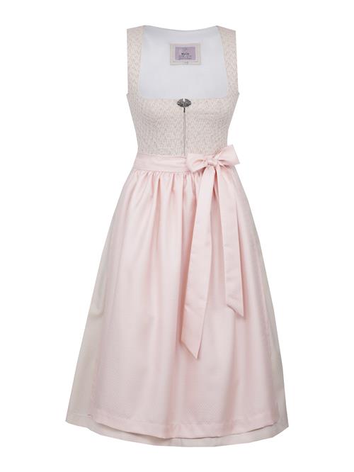 MARJO Dirndl 'Neuried'  pastelpink / hvid