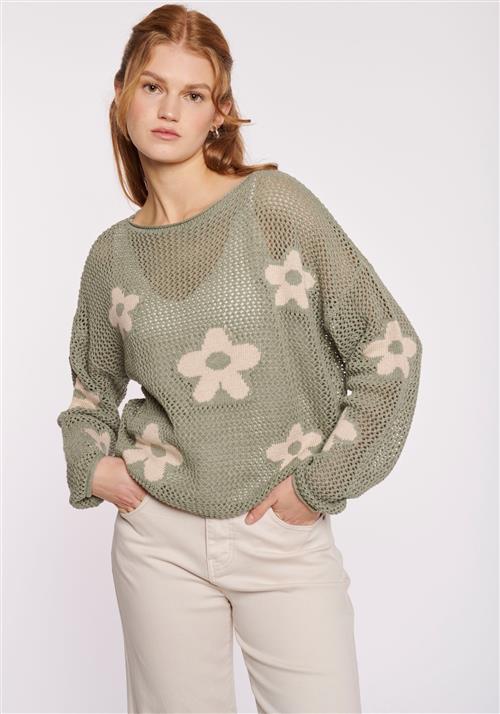 Hailys Pullover  lysebeige / khaki