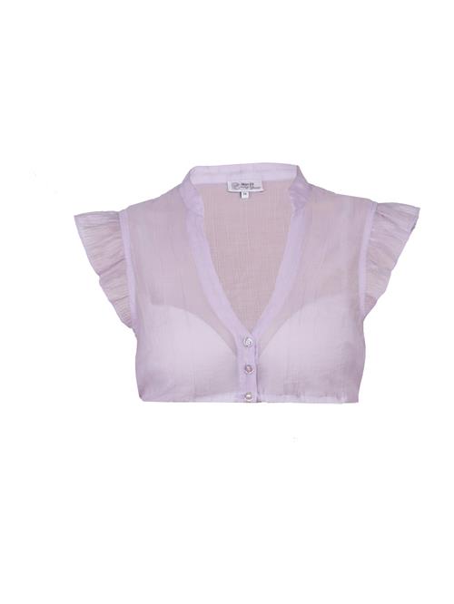 MARJO Dirdnl-bluse 'Waldbrunn'  lilla