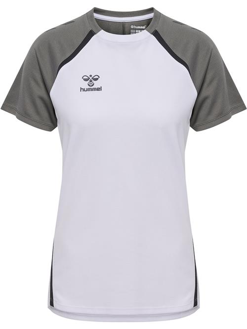 Hummel Funktionsbluse 'Lead 2.0'  grå / sort / hvid