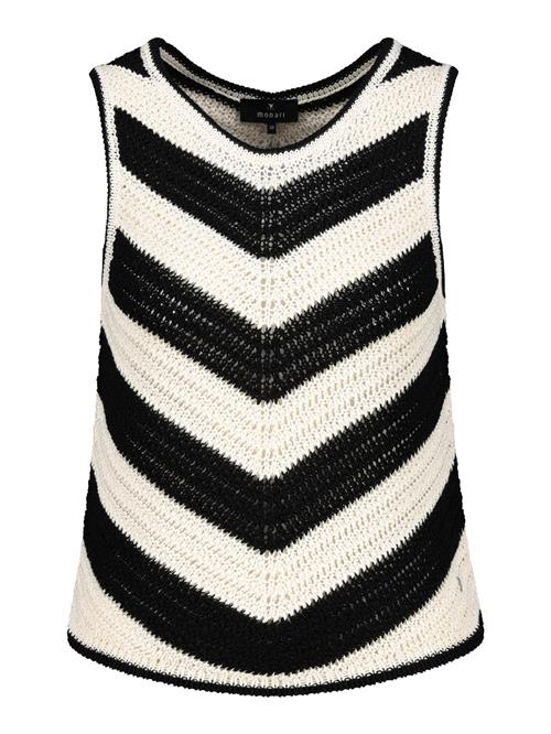 monari Pullover  creme / sort