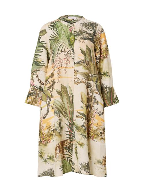 PRINCESS GOES HOLLYWOOD Blusekjole  beige / brun / grøn / orange
