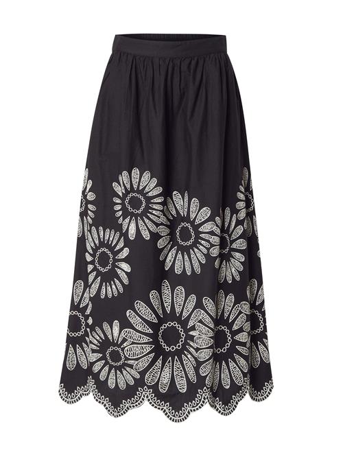 VERO MODA Nederdel 'VMBLAKELY'  sort / hvid