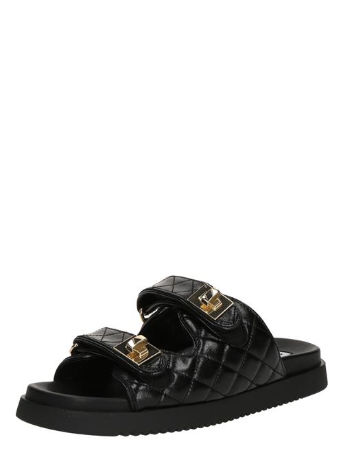 STEVE MADDEN Pantoletter 'Schmona-CN'  guld / sort