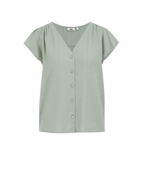 WE Fashion Bluse  lysegrøn